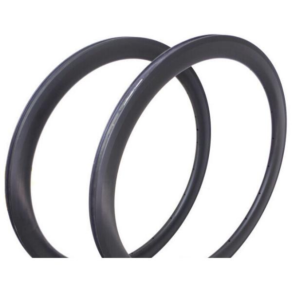 hot sale light bike carbon rims 50mm clincher rims 25mm width with Basalt braking surface