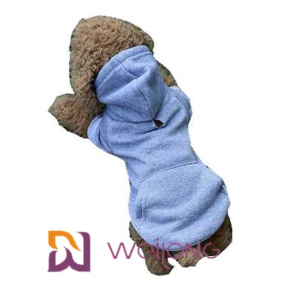 Autumn / Winter BSCI Hoodie Puppy Shirts For Dogs Customizable Color