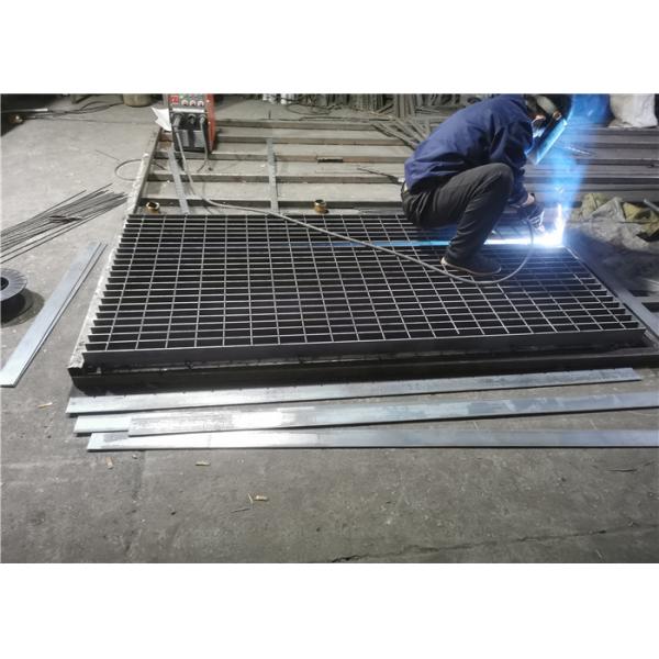 25x5 Galvanized Metal Catwalk Flooring Q345 Industrial Platform