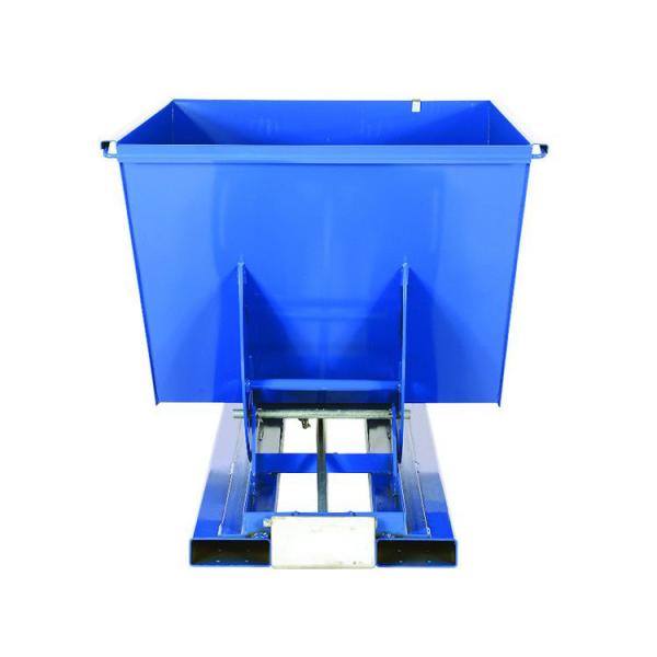 Metal Forklift Tipper Bins Self Dumping Tipping Bin Forklift Waste Bins Attachment