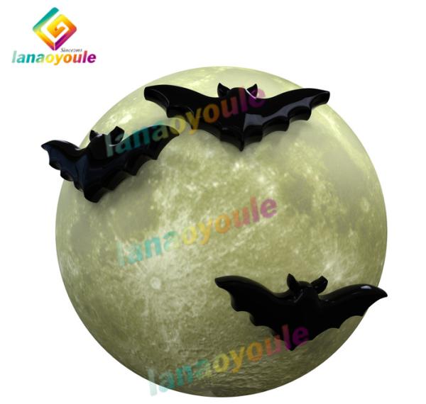 Giant Halloween Inflatable Maze Combo Castle Bouncer Slide Inflatable Halloween Decoration