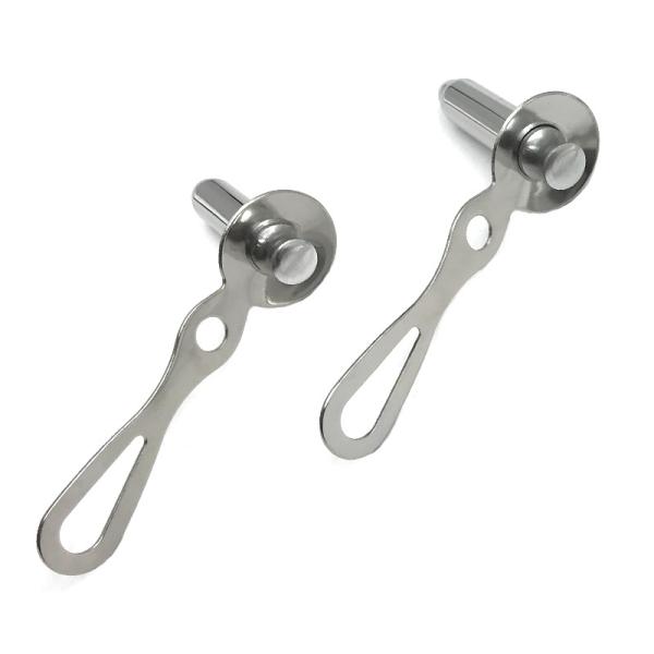 Stainless Steel Bullet Disposable Lighted Anoscope Anal Plug XXL