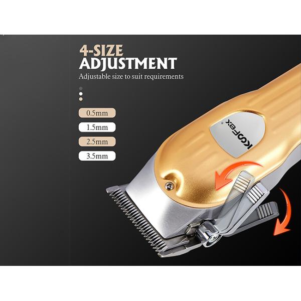 Волос головы лития перезаряжаемые Clippers водоустойчивых электрических универсальное