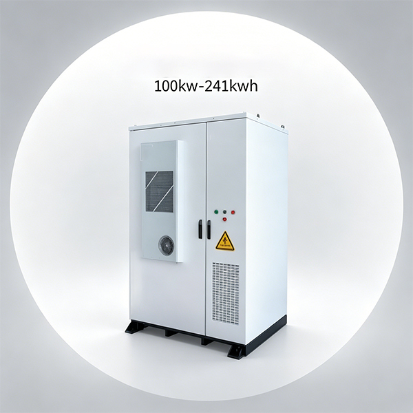 100kW 241.1kWh Air-cooled Outdoor Energy Storage System (ESS) with LiFePO4 Battery for Commercial Use