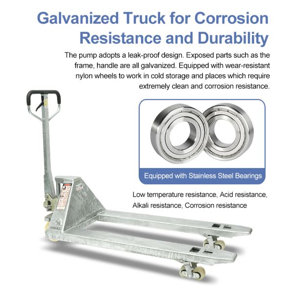 SINOLIFT ACG series Galvanized Hand Pallet Truck