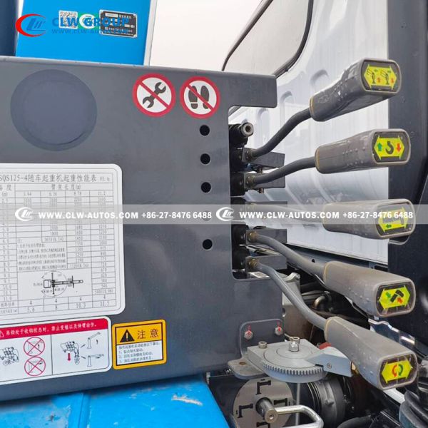 ISUZU KV100 Crane Truck with 5-Ton XCMG Loader Crane | Compact 6-Meter Length & Euro VI Engine