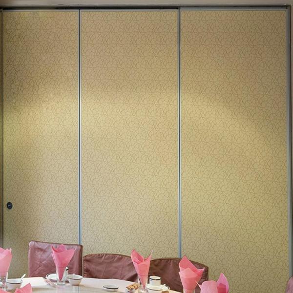 Стена раздела внутреннего деревянного дизайна раздвижной двери передвижная для банкета Халл и аудитории