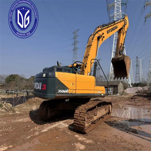 Origem Coreia Hyundai 350 Usado Hyundai Excavator 350 Excavator Usado Hyundai Excavator 350