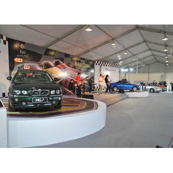 Customized Size Steel Structure Outdoor Event Tents For Exhibition Fairs / Trade Show