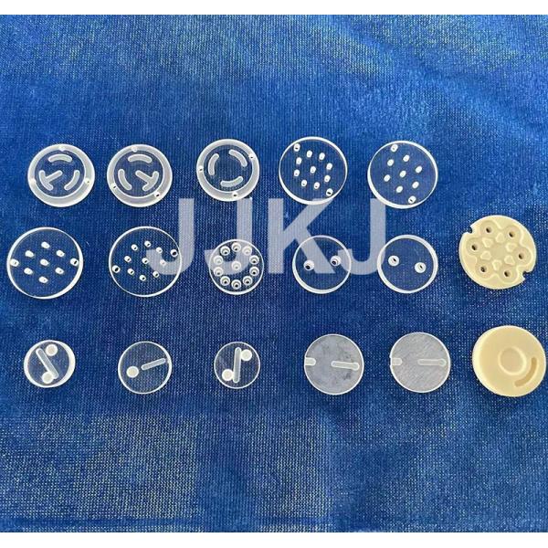 Customized Sapphire Crystal Glass 9.0 Hardness Wear Resistant To High Pressure