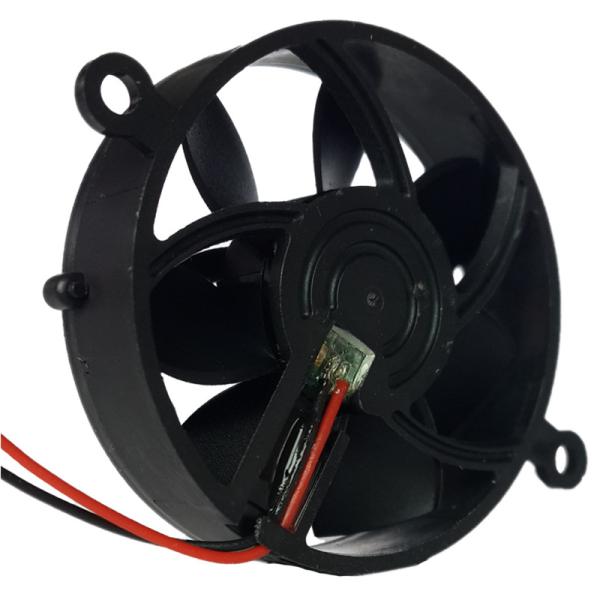 Super Mini Round IP57 DC Axial Fans / Laptop Cooling Fans High Speed