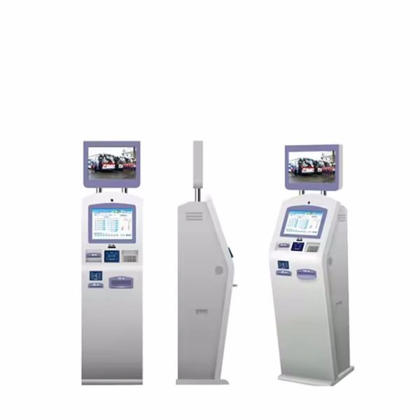 High Durability Self Ordering Kiosk with Customized Cash Acceptor and Anti-Dust Anti-Vandal Features