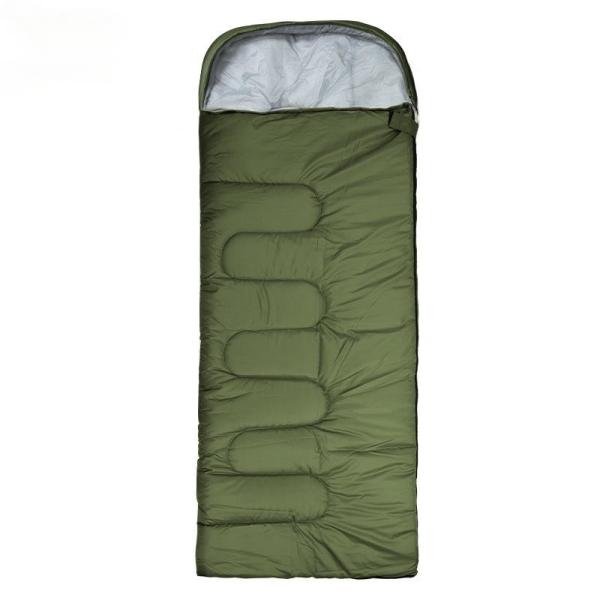Adult Thermostatic Waterproof Sleeping Bag Cold Resistant 190T for Mountaineering