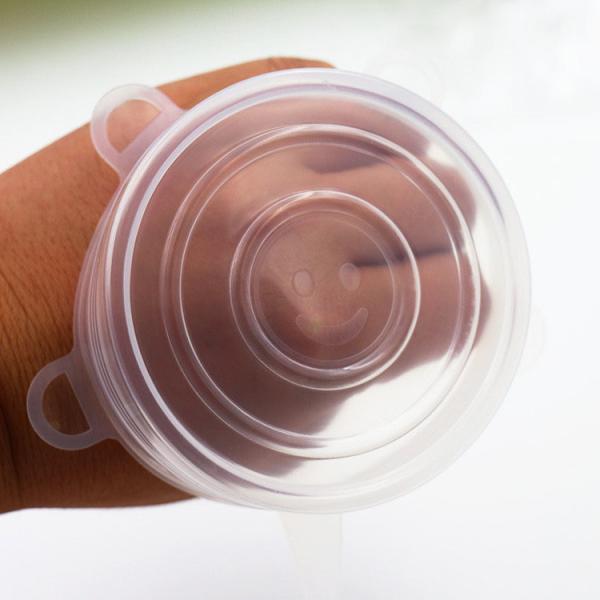Reusable Silicone Protective Covers Stretch Lids For Kitchen Food Storage