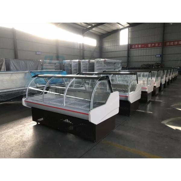Commercial Supermarket Butcher Meat Freezer Direct Cooling