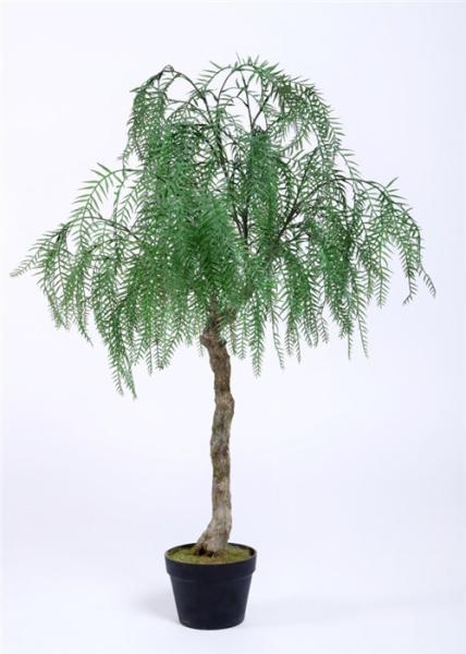 Plantas artificiais do escritório dos bonsais do salgueiro, folhas artificiais do plástico das plantas tropicais de 120cm