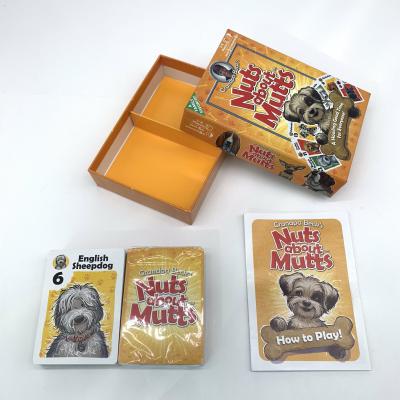La carte faite sur commande de jeu d'OEM imprimant 300gsm C2S a enduit 63x88mm
