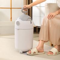 Odour Free Twist and Click Advanced Baby Geniee Diaper Pail Nappy Bin Baby Diaper Trash Bin