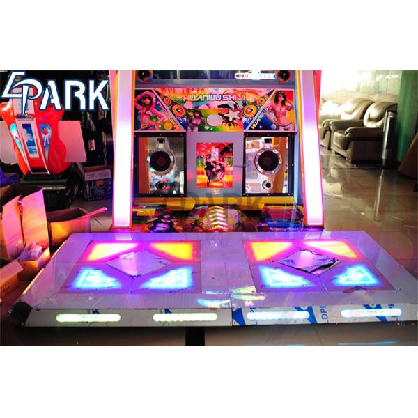 Fashion Amusement Dance Hero Arcade Machine For 1 - 2 Player 400W