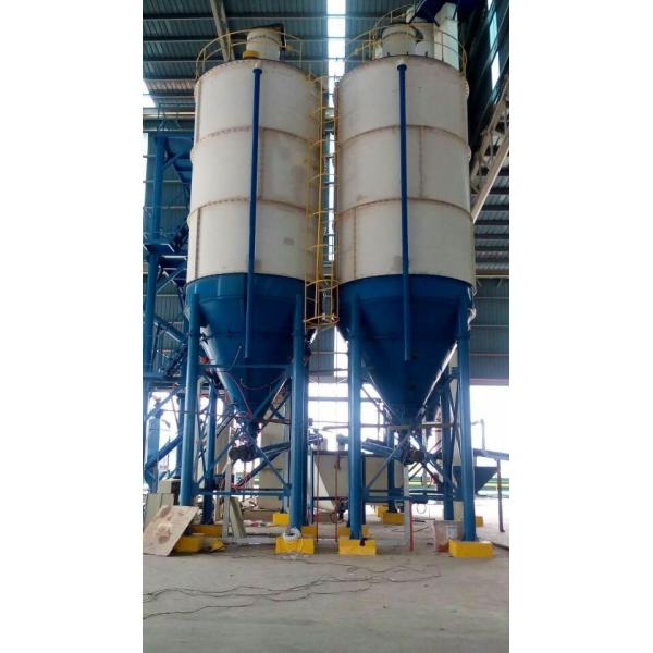 Professional Cement Storage Silo With Safety Valve / Sand Storage Silo
