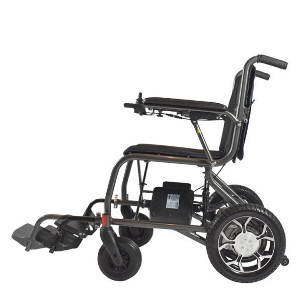 Handicapped Multifunction Foldable Electric Wheelchair Portable Lightweight Electric Power