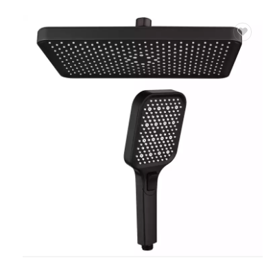 Высокое давление ручной монтируемый на стене душ полированный для ванной дождь