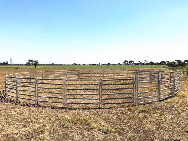6 Bar Hdg Cattle Yard Panels Round Tube / Square Tube