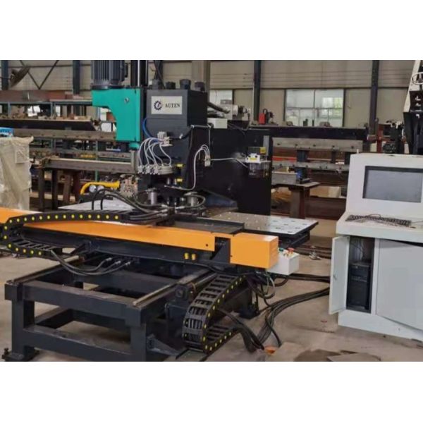 CNC Plate Punching Machine With Min Distance Between Hole And Plate Edge 25mm
