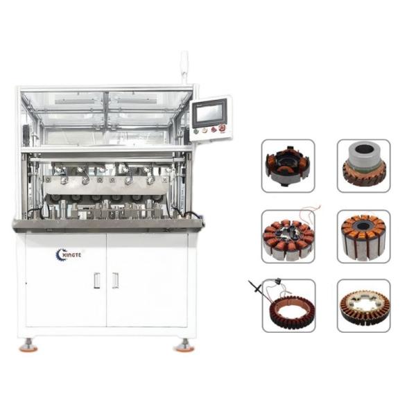 6 Stations Automatic Stator Winding Machine /  Automatic Outer Motor Flyer Winding Machine