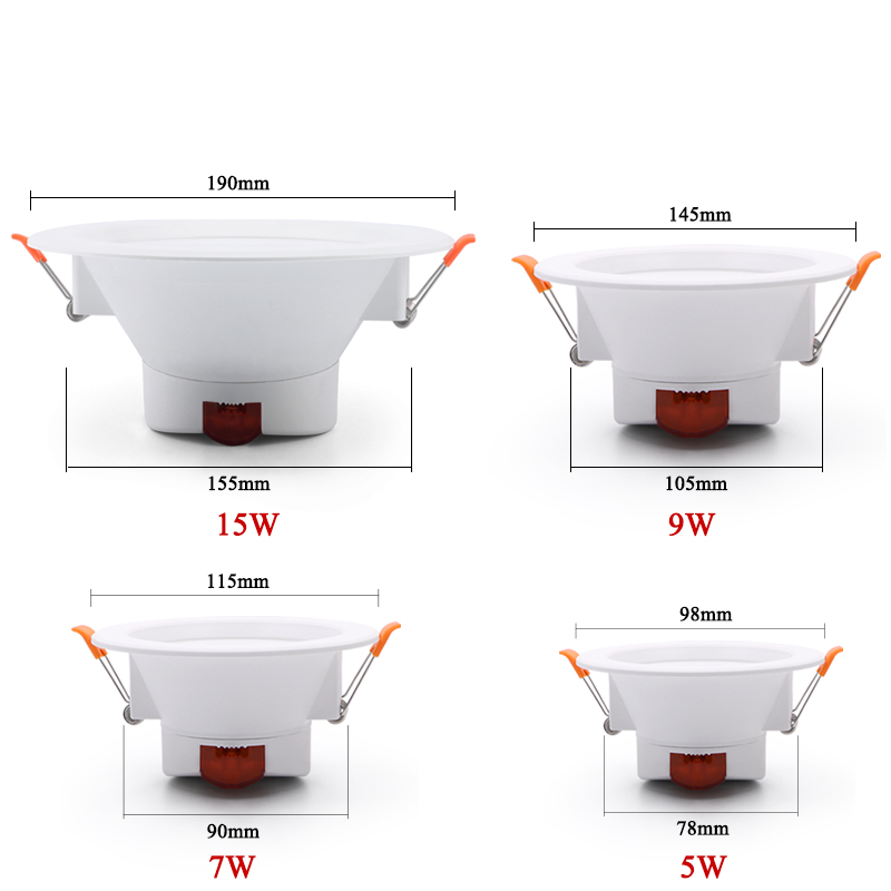 Умное IFTTT приведенное вниз со светов 12v Dimmable привело Downlights в Адвокатуре