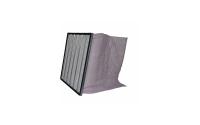 filtros do condicionador de ar de 1μM Synthetic Fiber Pocket F7