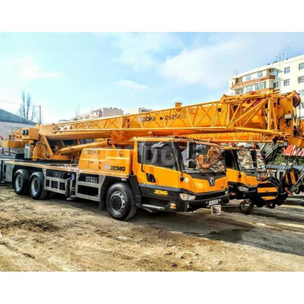 XCMG QY25 грузовик монтированный кран 25 тонн мобильный кран с двигателем Shangchai
