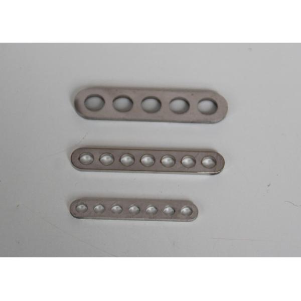 Custom Steel Metal Sheet Parts , Silver Metal Stamping Products 100mm Size