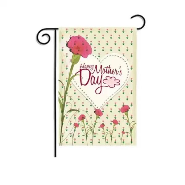 White Sublimation Garden Flag Blanks For DIY Personalized Double Sided Photo Printing