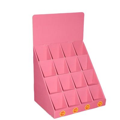 Creative Corrugated PDQ Displays Flat Packed Glossy / Matte Lamination Customized