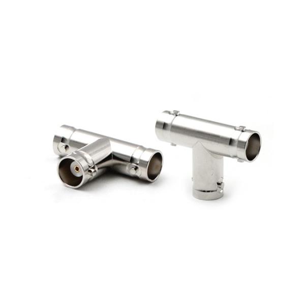BNC Female to Female to Female Adapter