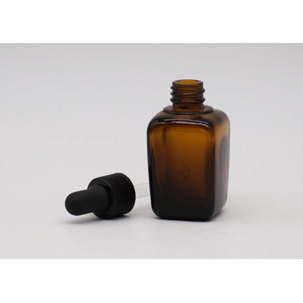 Бутылка эфирного масла Амбер резиновой капельницы 30Ml латекса стеклянная стеклянная