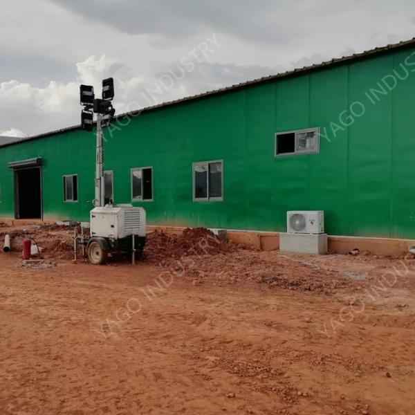 Heavy Duty Temporary Jobsite Housing Modular Homes Q355B Section Steel