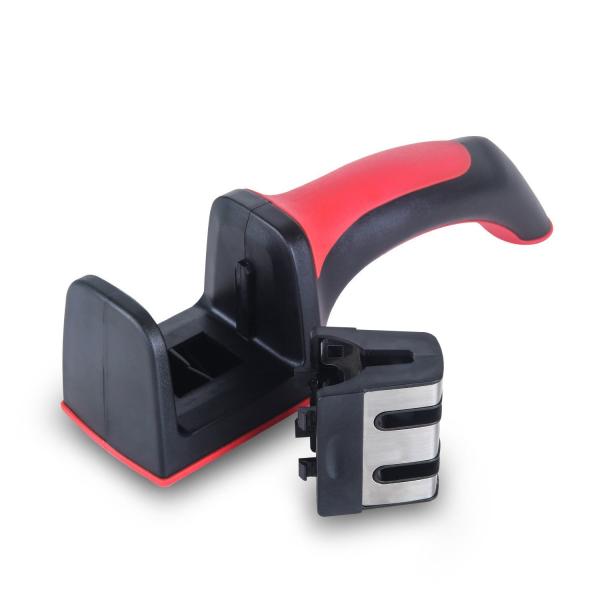 Трудный ручной заточник ножа домочадца с пластиковым кожухом, 2 точить режимами