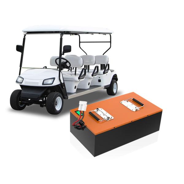 CE UN38.3 Certified Smart BMS Electric Golf Cart Lithium Battery 60Ah 70Ah 90Ah 110Ah 60V