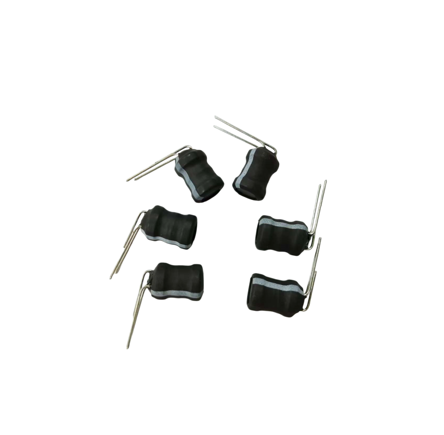 3-Pin Radial Ferrite Power Inductor with 120uH to 115mH Adjustable Inductance, High Current Resistance, and Low Loss
