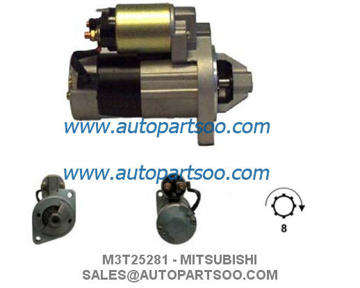 MD172861 MP112033 - MITSUBISHI Starter Motor 12V 1.2KW 8T MOTORES DE ARRANQUE