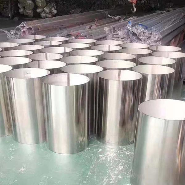 410 Round Stainless Steel Pipe Tube For Construction And Decoration