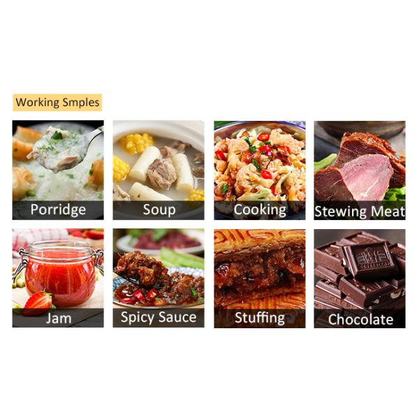 Stainless Steel Meat Processing Equipment Electric Steam Jacketed Kettle