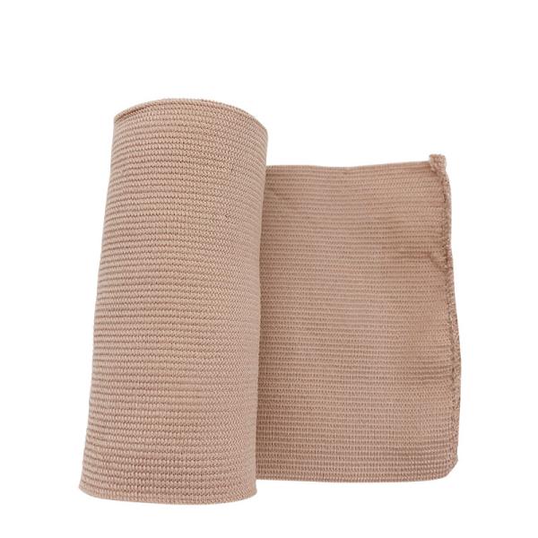 Sterile 10CMX4.5M Medical Elastic Bandages With Two Clips