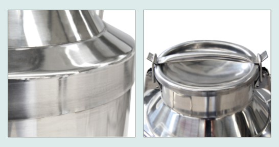 50 Litre Stainless Steel Milk Can Double Layers Insulation Bucket Carrying Ladle