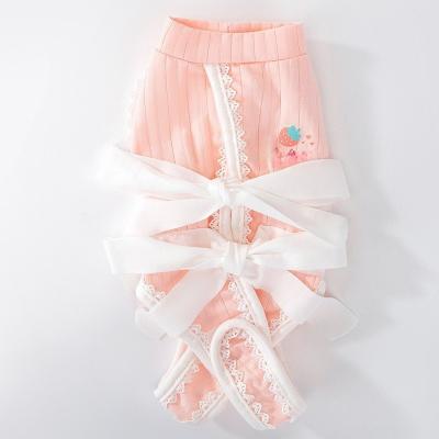 Vestido de verano cinturón ajustable abrigo impermeable ropa para perros suave ligero