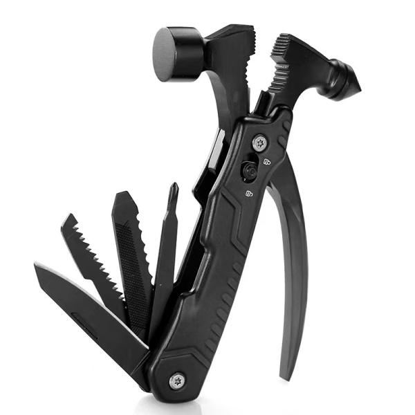 Outdoor Pocket Multitool Knife Set Includes Axe Saw and Screwdrivers for Versatility
