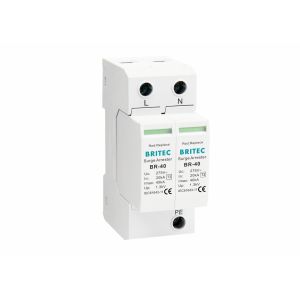Type 2 Pluggable 40KA Surge Arrestor and Surge Protection Device for Lightning
