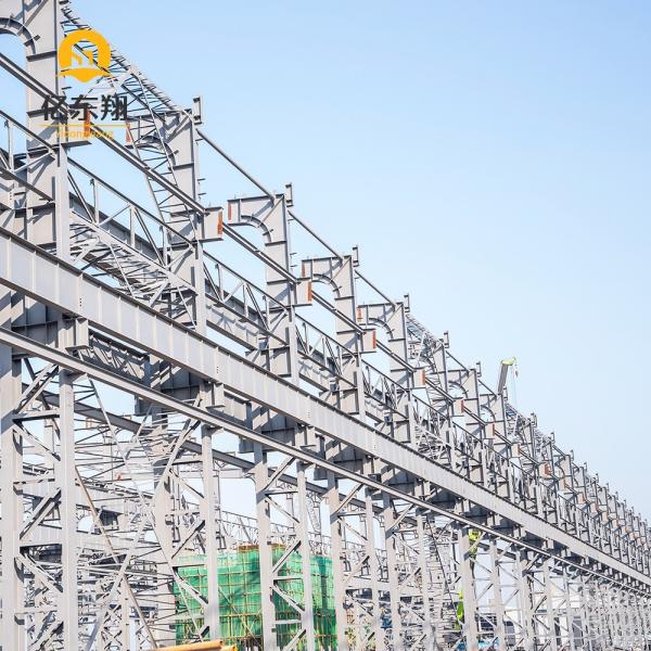 Eco Friendly Prefab Steel Frame House Construction S355JR S235JR Steel Building
